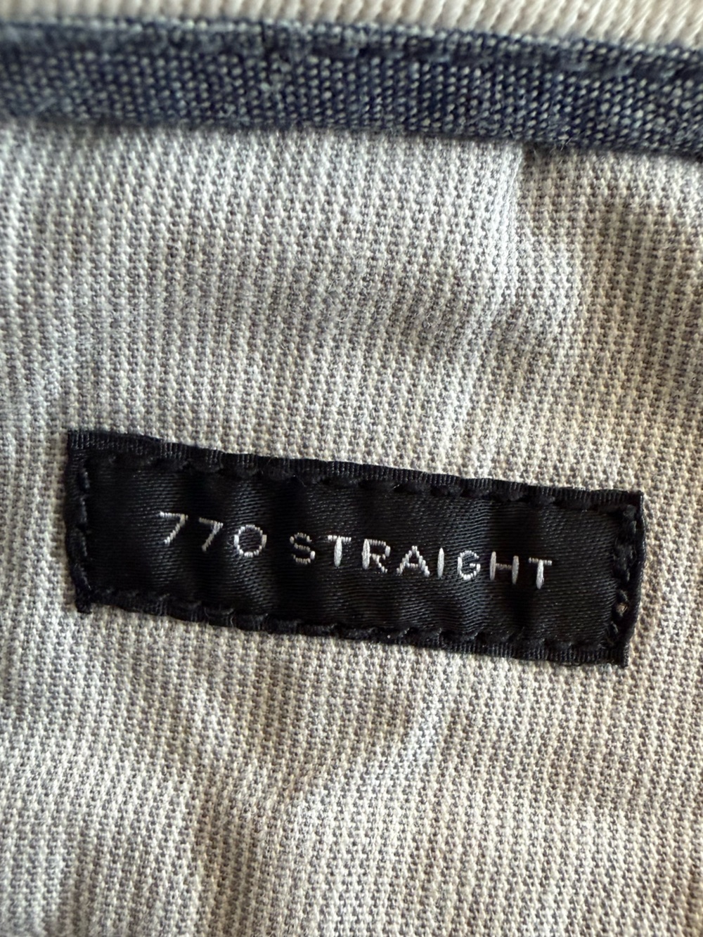 J. Crew 770 Straight Broken-In Chino Pants Khaki Tan 34x34 100% Cotton - Picture 9 of 15